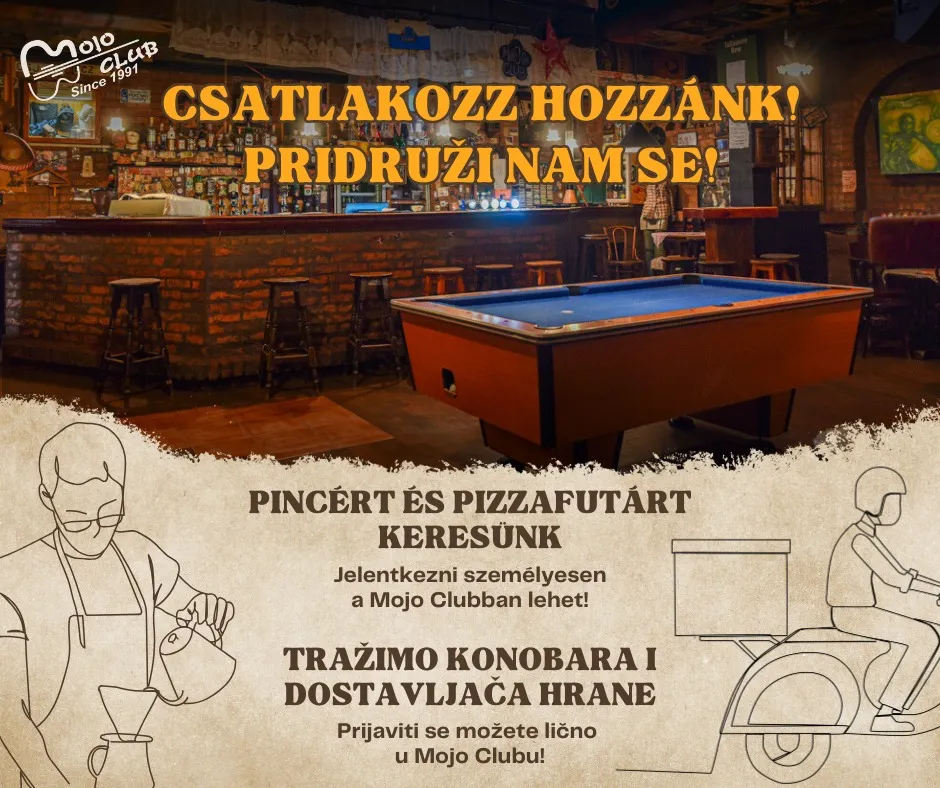 Tražimo konobara i dostavljača hrane